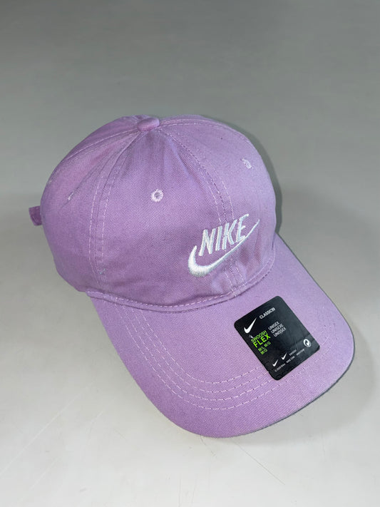 Nike Heritage86 Lavender Futura Logo Cap – Swoosh Flex Unisex (Adjustable)