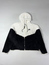 Nike Sherpa Fleece Hoodie – Black & White Women’s (M)