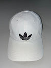 Adidas Originals Trefoil Logo Dad Cap – White/Black (Adjustable)