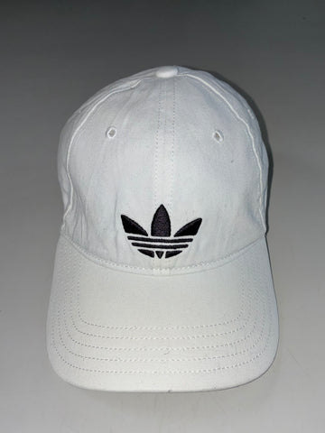 Adidas Originals Trefoil Logo Dad Cap – White/Black (Adjustable)