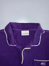 Lacoste Purple Full Sleeve Polo | Pocket Detail (L)