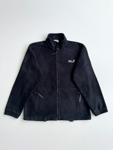 Jack Wolfskin Black Full-Zip Fleece Jacket (M)