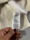 Polo Ralph Lauren Cream Cable Knit Mock Neck Sweater Women’s (XXS)