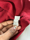 Vintage 90s Gap Made in Singapore Long Sleeve Tee – Maroon (L)