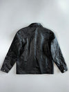 Anchor Blue Premium Original Leather Jacket (M)