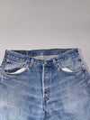 Levi's 501 Straight Leg Jeans – Light Wash (W:31) (L:41)