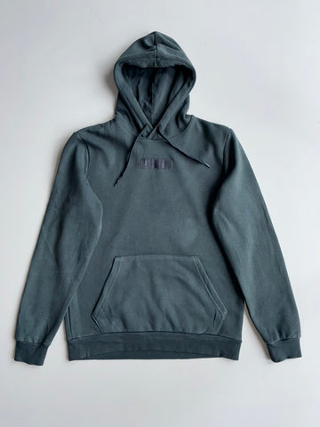 Puma Embroidered Logo Pullover Hoodie Sage Green (M)