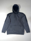 Under Armour Threadborne Fleece Hooded Half-Zip Pullover — Charcoal Grey (L)