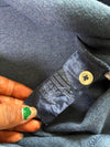 Tommy Hilfiger Slim Fit Navy Melange Polo Shirt (L)
