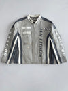 Vintage 1975 Schott Pure Leather Racing Jacket ULTRA RARE (2XL)