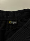National Geographic Black Fleece-Lined Track Pants (W:26) (L:37)