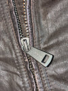 Ralph Lauren Made in Italy Shearling Collar Leather Flight Jacket (M)