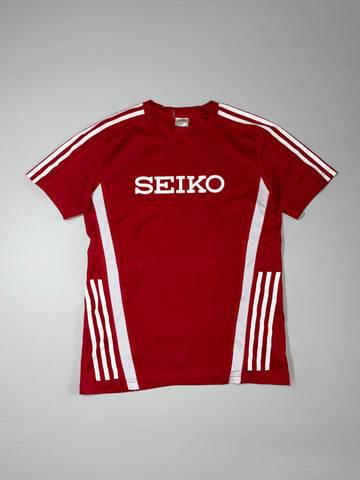 Adidas x Seiko Red Mesh Running Tee,(M)