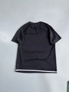 JAKO Black Training Jersey with White Stripe Detail (Size L)