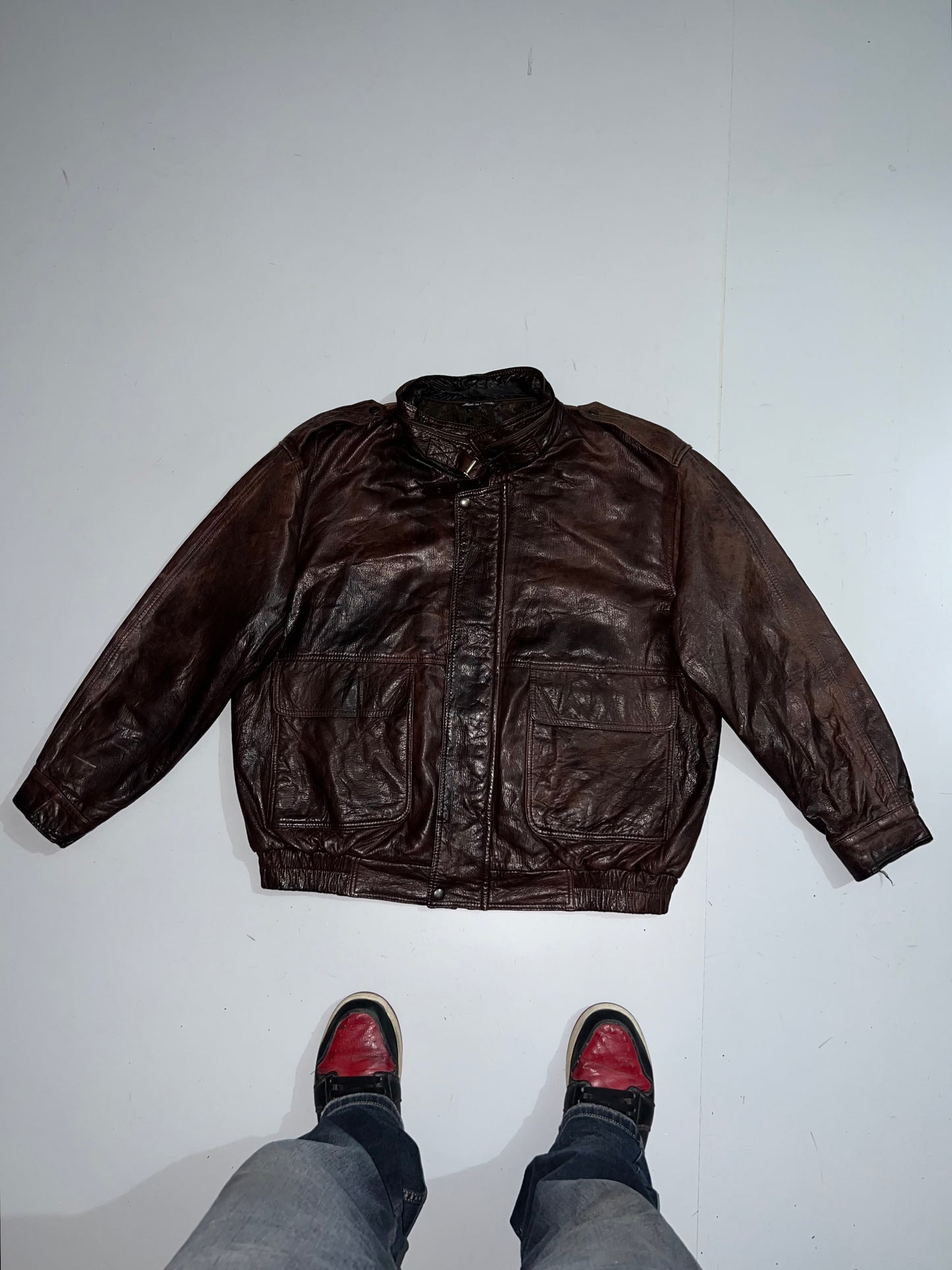 A *Super Premium Original Leather (2XL)