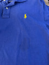 Polo Ralph Lauren | Long Sleeve Pique Polo | Royal Blue(L)