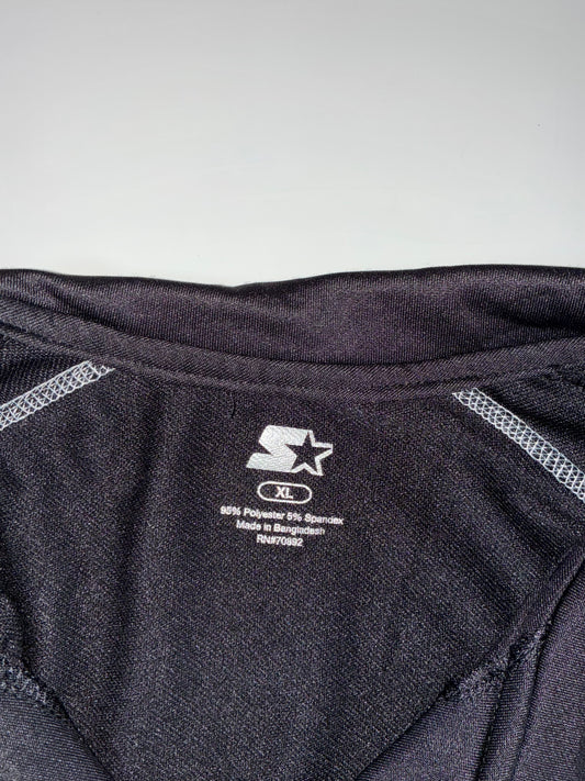 Starter 1/4 Zip Pullover — Black (XL)