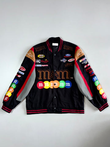 M&M’s Racing Black Varsity Jacket (S/M)