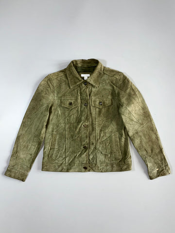 Charter Club Premium Original Pure Leather Jacket (S)