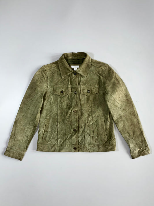 Charter Club Premium Original Pure Leather Jacket (S)