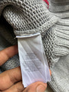 Polo Ralph Lauren Hand-Knit American Flag Sweater – Heather Grey (XS)