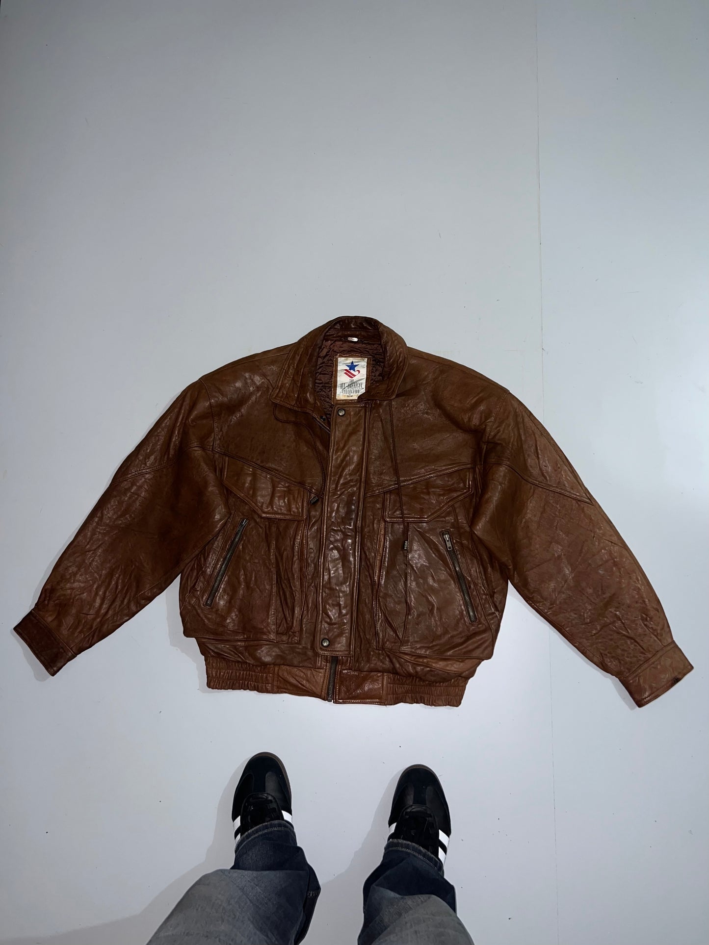 ! !               Super Premium Original Leather (RARE) (L/XL)
