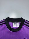 Adidas Originals 3-Stripe Jersey T-Shirt | Purple & Black (M)