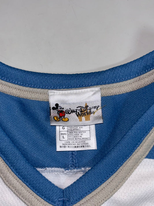 Disney Grumpy Miners Hockey Jersey – White / Ice Blue (2XL)