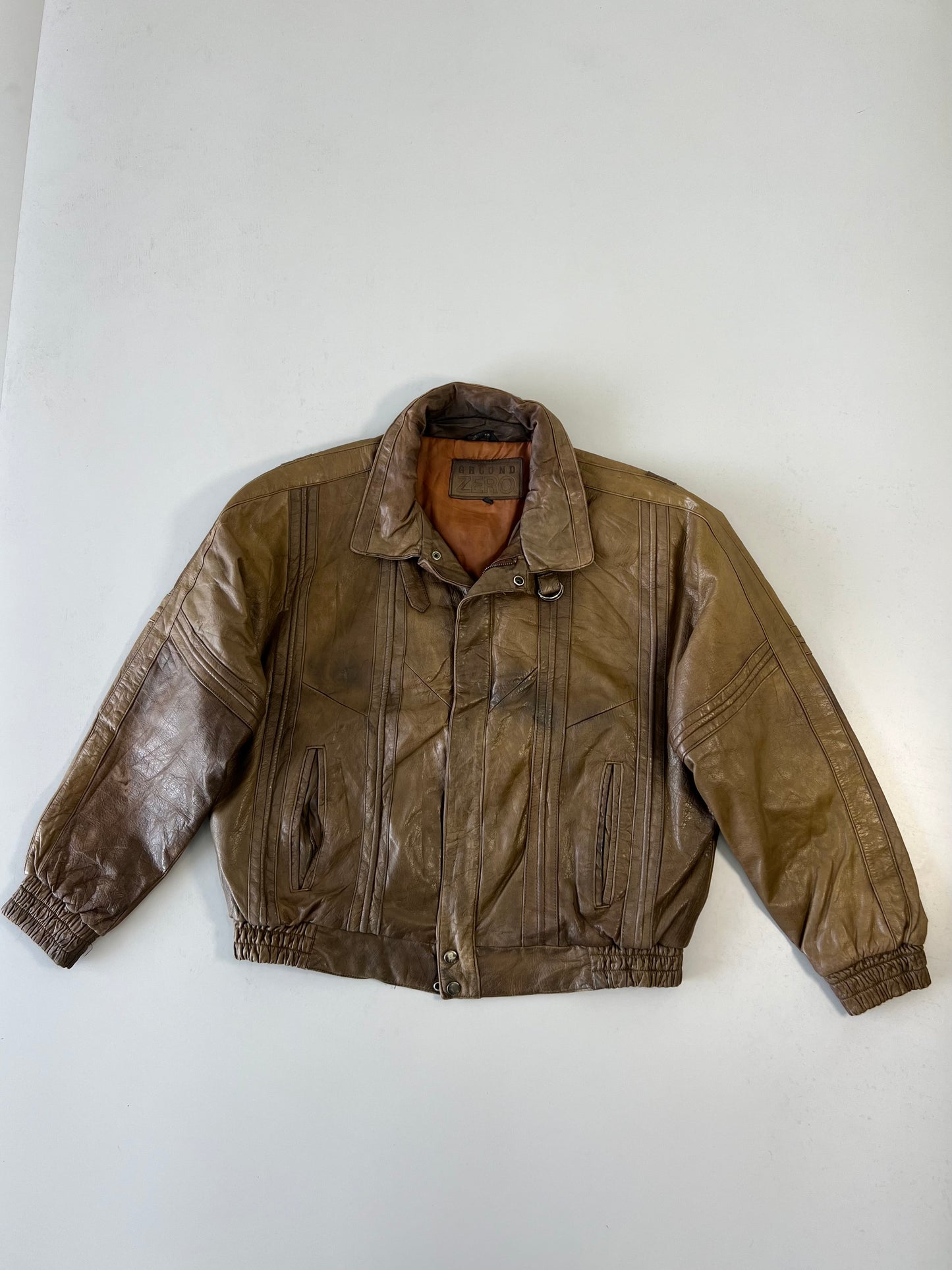 ZSuper Premium Original Leather Jacket (DESIGNER) (RARE) (L/Xl)