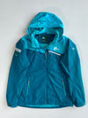 Nepa Hooded Outdoor Windbreaker Jacket Teal (M)
