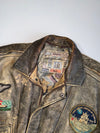 ZUltra Premium Vintage RARE Flight Jacket Pure Leather (L)