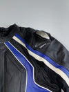 Vintage Frank Thomas Titanium Pro Genuine Leather CE Guard Protected Moto Racing Jacket (M/L)