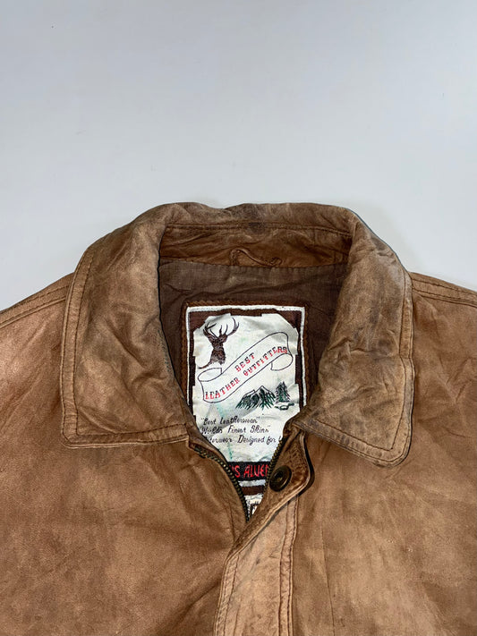 Luis Aluear Premium Original Sued Leather Jacket (M)