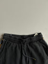 Puma Sportswear Collection Joggers Black Gold Logo Taped Sweatpants  (W:27) (L:40)