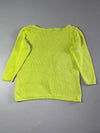 Lauren Ralph Lauren Boat Neck Knit Top – Lime Green Women’s (L)