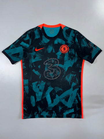 Nike | Chelsea FC 2021/22 Third Jersey | Teal/Black (M)