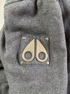 Moose Knuckles Grey Sherpa Trim Hoodie – (XL)
