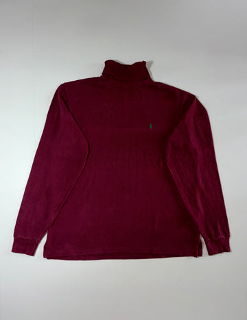 Polo Ralph Lauren Turtleneck Long Sleeve – Maroon (XL)
