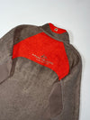 Lafuma 90 “Great Transalp” Colorblock Quarter-Zip Fleece – Brown/Yellow/Orange Women’s (XS)