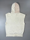 Puma Colorblock Sleeveless Hoodie – Cream/Beige (L)