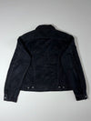 Diesel Classic Denim Trucker Jacket – Black (M)