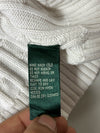 Lauren Ralph Lauren Cable Knit Turtleneck — White  100% Cotton Women’s (M)