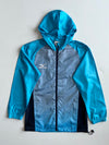 Mizuno Hooded Windbreaker Jacket Sky Blue Grey(S)