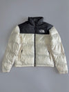 The North Face Nuptse Puffer Jacket with Hidden Collar Cap (M)