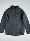 Polo Ralph Lauren Grey Quilted Puffer Jacket – Embroidered Pony Logo (S)