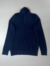 Brooks Brothers Navy Long Sleeve Knit Polo (M)