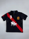 Polo Ralph Lauren Big Pony Polo T-Shirt | Fully Embroidered Black & Red (M)