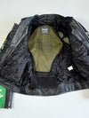 Vintage Kawasaki Racing Heavy Pure Leather  Jacket with NGK, Arai & Bridgestone Sponsor Patches (PADDED) (M)