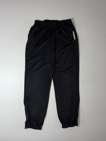 Y2K Kappa Black Track Pants (W:28) (L:40)