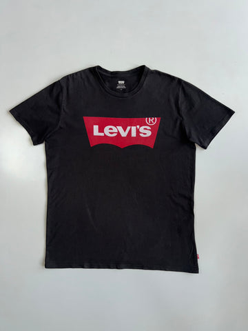 Levi’s Batwing Logo Black T-Shirt (L)